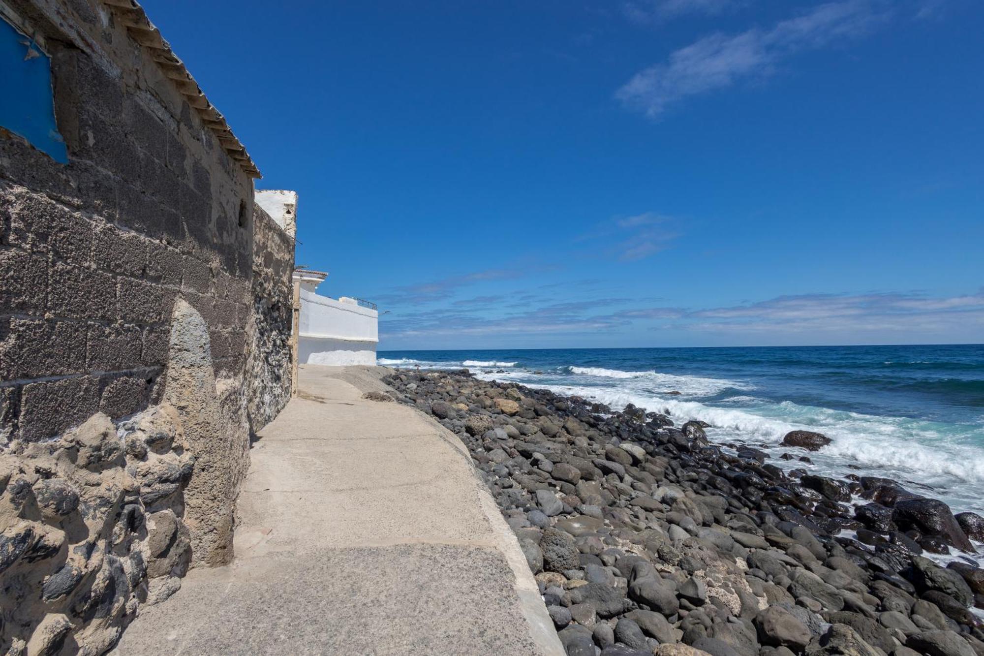 Costa Norte San Andres Studio Con Terraza Compartida Vista Al Mar Trapiche (Las Palmas) Exteriér fotografie