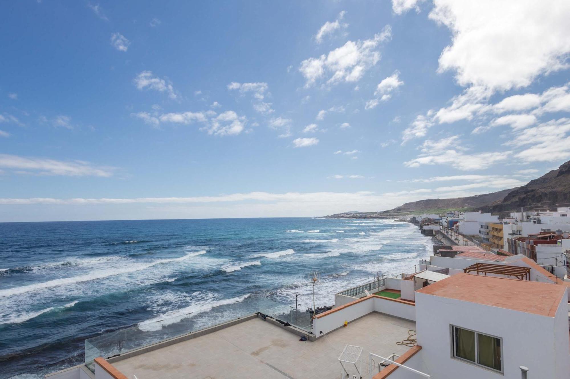 Costa Norte San Andres Studio Con Terraza Compartida Vista Al Mar Trapiche (Las Palmas) Exteriér fotografie