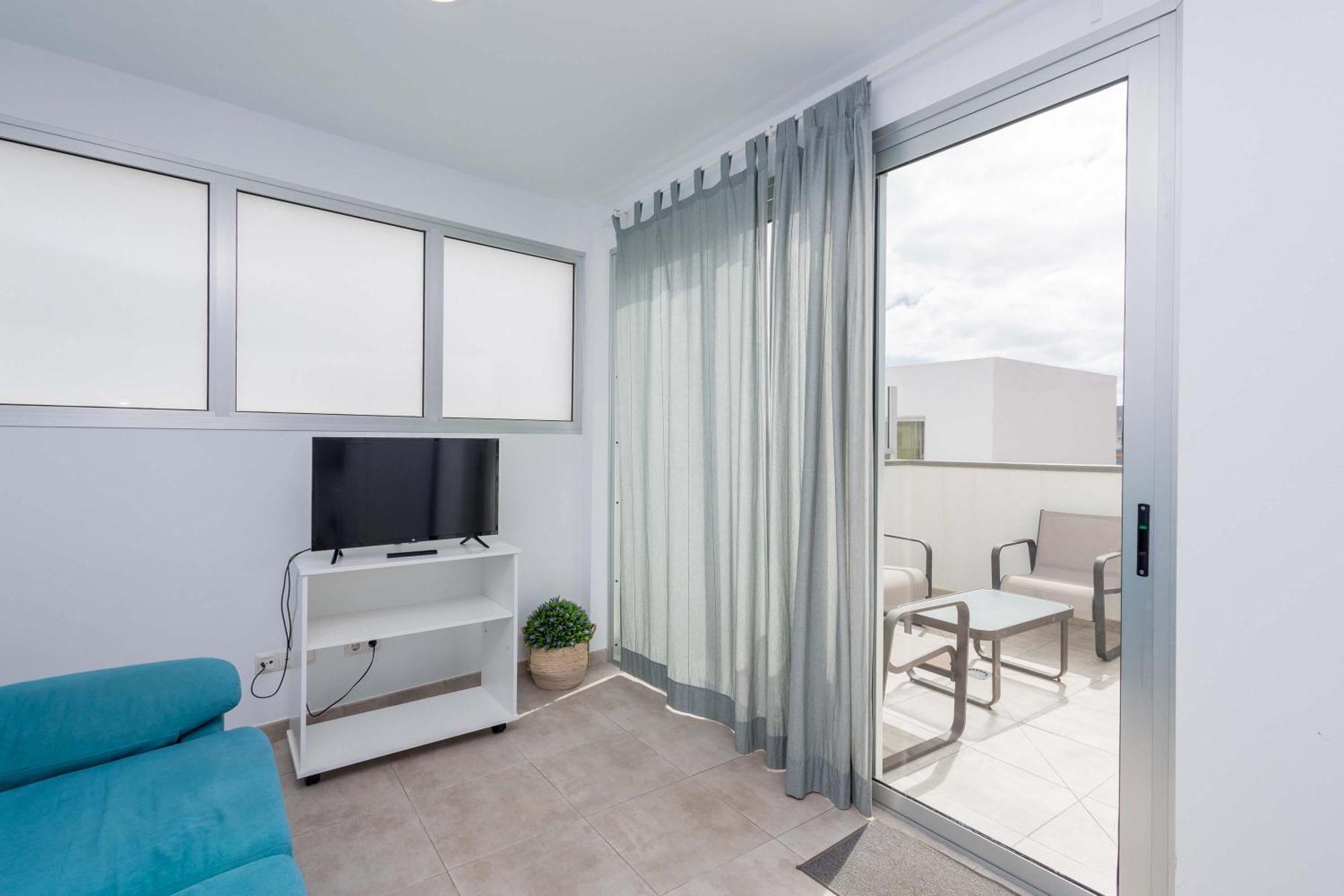 Costa Norte San Andres Studio Con Terraza Compartida Vista Al Mar Trapiche (Las Palmas) Exteriér fotografie