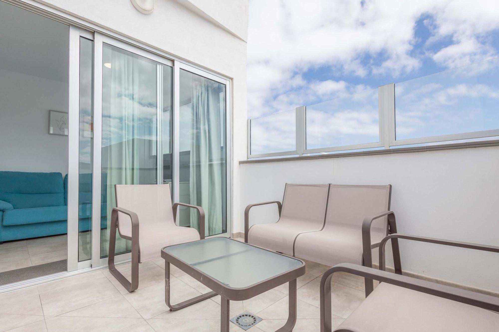 Costa Norte San Andres Studio Con Terraza Compartida Vista Al Mar Trapiche (Las Palmas) Exteriér fotografie